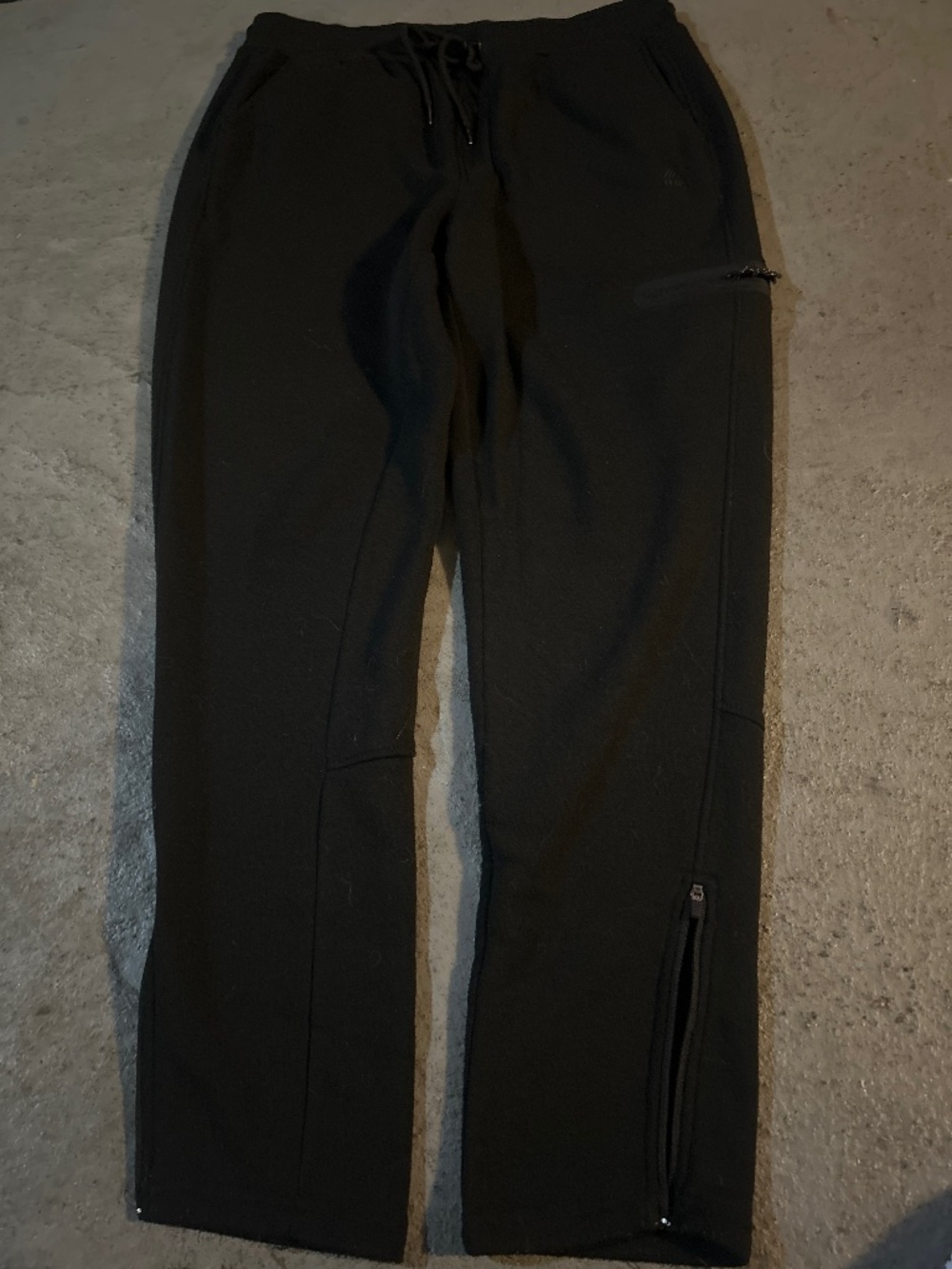 Black Casual Sweatpants